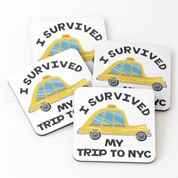 Item preview, Cute Car Design I Survived my Trip To NYC designed and sold by AndrianaShop.