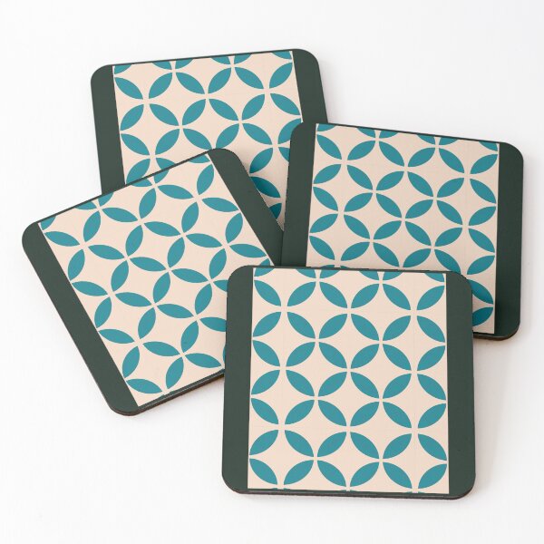 Item preview, Deep sea and Sand themed Batik flower pattern  Graphic  designed and sold by JandJOc.