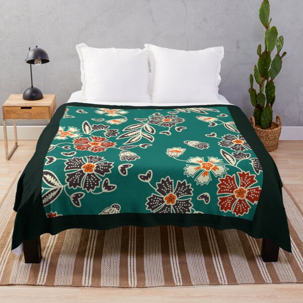 Item preview, Elegant floral batik seamless pattern    designed and sold by JandJOc.