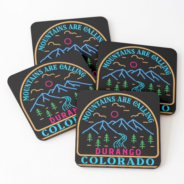 Item preview, Durango colorado- line art designed and sold by Nature-mark.