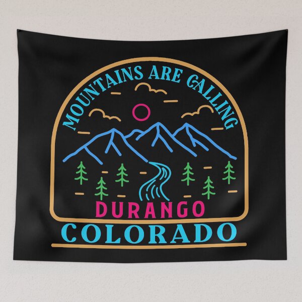 Item preview, Durango colorado- line art designed and sold by Nature-mark.