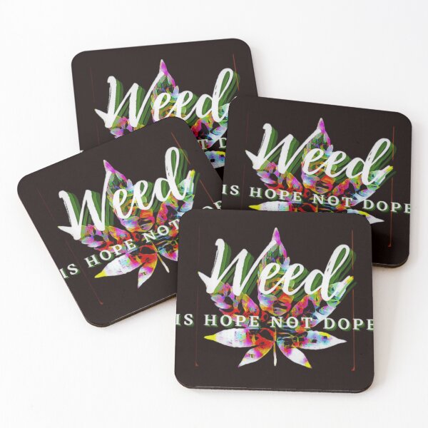 Item preview, WEED IS HOPE NOT DOPE Cannatees designed and sold by jmed70.