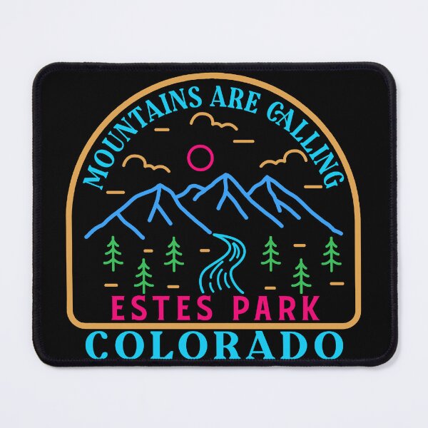 Item preview, Estes Park colorado- line art designed and sold by Nature-mark.