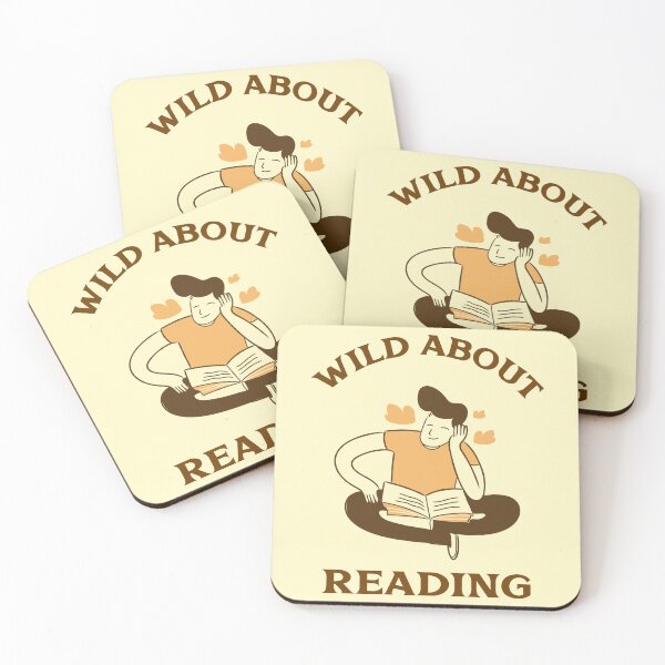 Item preview, Wild About Reading designed and sold by SwordsAndCharms.