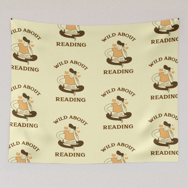 Item preview, Wild About Reading designed and sold by SwordsAndCharms.