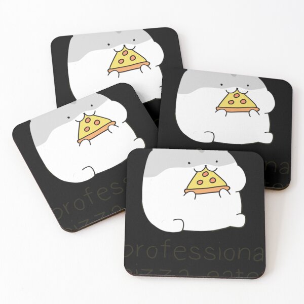 Item preview, Professional Pizza Eater Cute Hamster Classic . designed and sold by oubregjbobie.