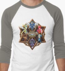 Monster Runes Men's Baseball ¾ T-Shirt