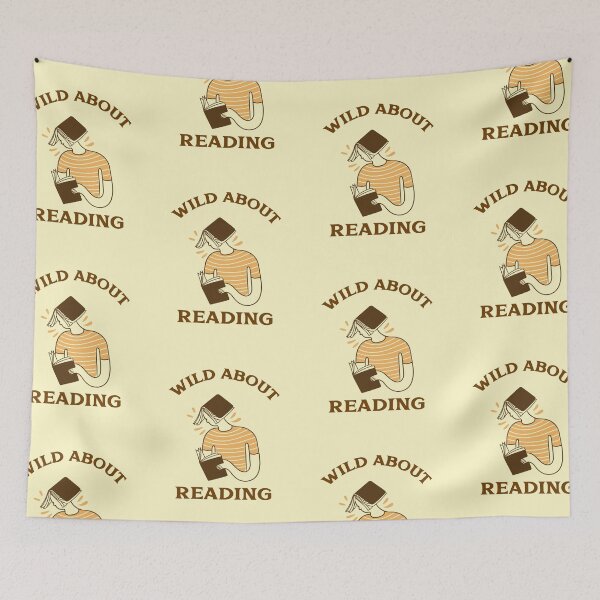 Item preview, Wild About Reading designed and sold by SwordsAndCharms.