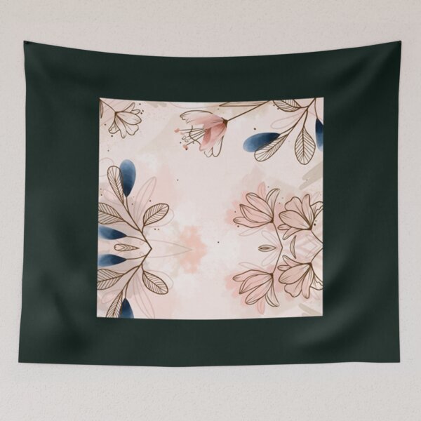 Item preview, Hand Painted Watercolor Floral Batik Pattern    designed and sold by JandJOc.