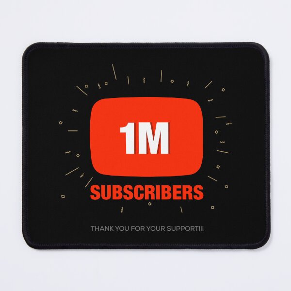 Item preview, 1M Subscribers  designed and sold by Typoindia29.