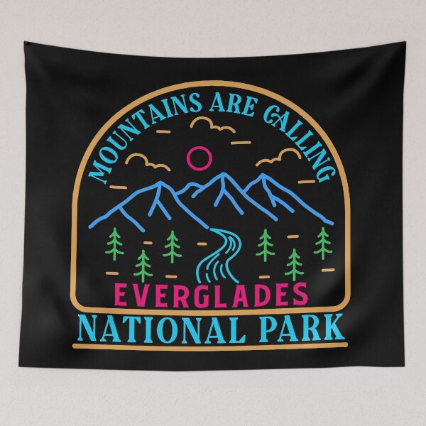 Item preview, Everglades national park- line art designed and sold by Nature-mark.