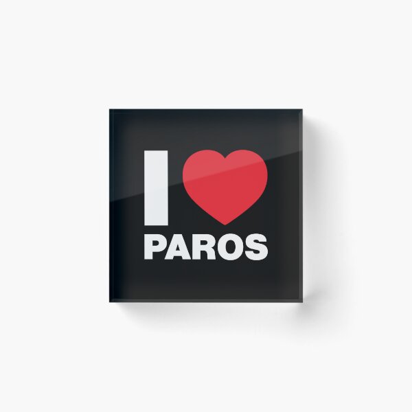 Item preview, I Love Paros, Greek Island designed and sold by Thestarrysky.
