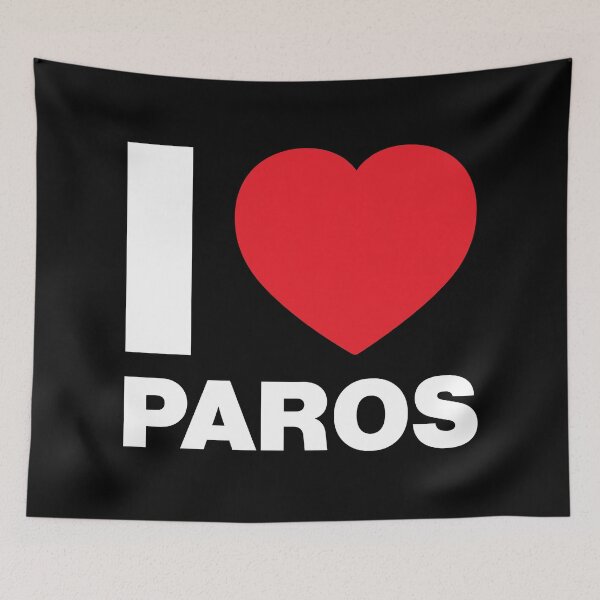Item preview, I Love Paros, Greek Island designed and sold by Thestarrysky.