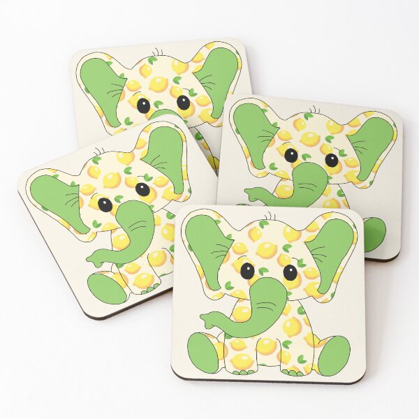 Item preview, sweet little elephant (lemon edition) designed and sold by ShipsinParadise.