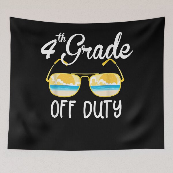 Item preview, 4th Grade Off Duty 2022 School Spring Summer Vacation Trip designed and sold by LukeTaylorMull.