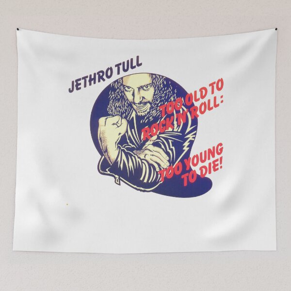 Item preview, Jethro Tull Too Old to Rock and Roll Too Young to Die designed and sold by buttonnatan.