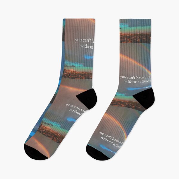 Item preview, You can't have a rainbow without a little rain designed and sold by motivationlife7.