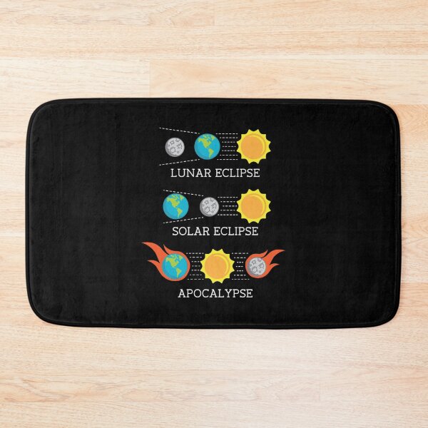 Item preview, Solar Eclipse Lunar Eclipse Apocalypse Funny Joke designed and sold by TysonHaag.