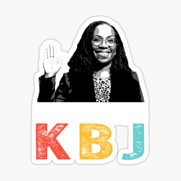 &ldquo;Ketanji Brown Jackson&rdquo; Sticker by lokielli | Redbubble