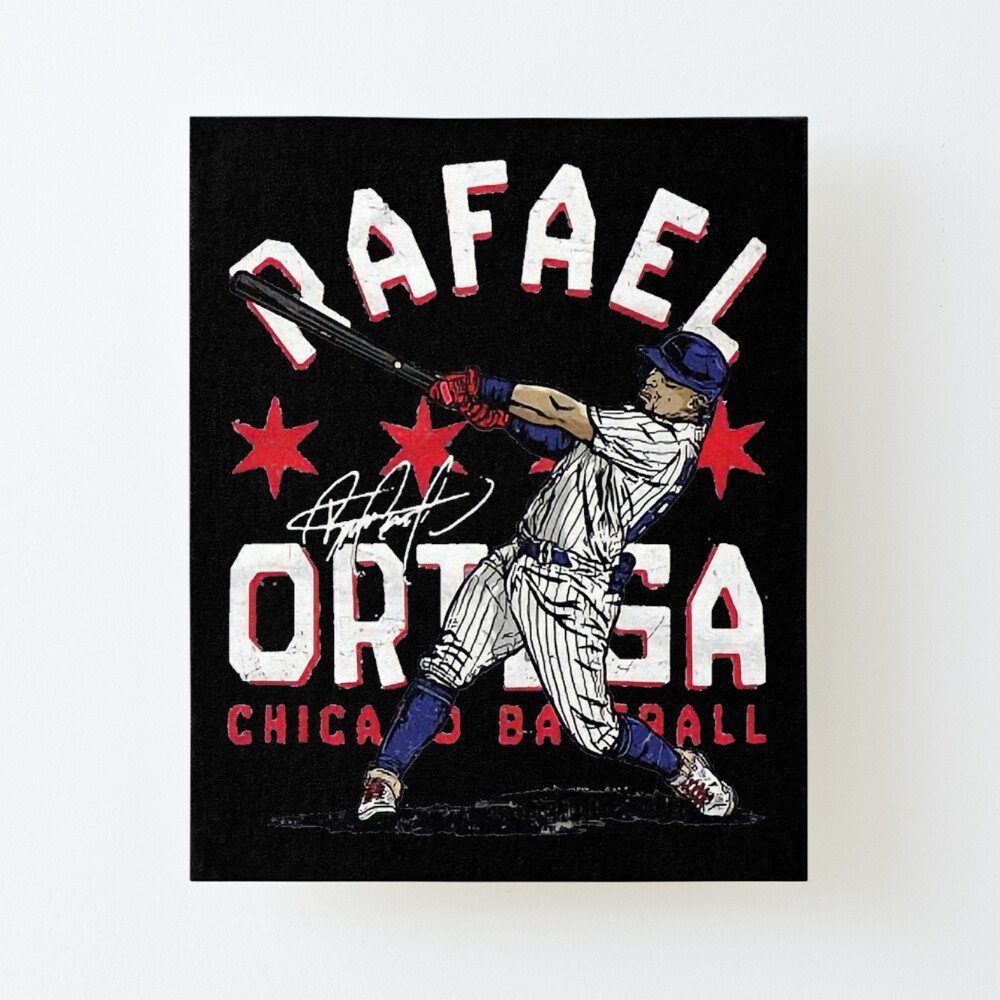 Rafael Ortega Baseball Paper Poster Cubs - Rafael Ortega - Posters and Art  Prints