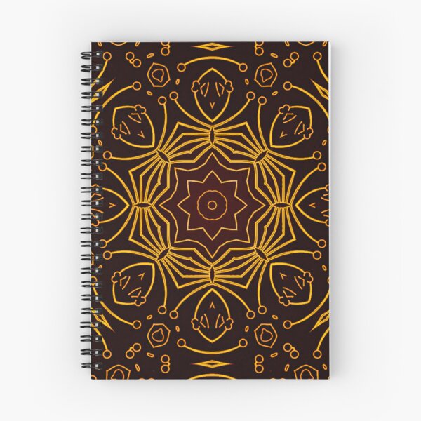 Item preview, Pistil and flower batik Pattern,  floral art pattern with Luxury brown style     designed and sold by JandJOc.