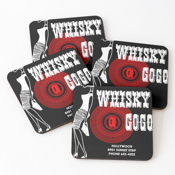 Item preview, Whisky A Go-Go Vintage Poster Restoration Digital Classic designed and sold by SuzieQuint.