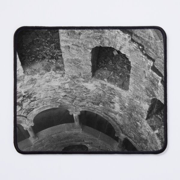 Item preview, Underground Staircase in Enchanting Sintra - Portugal Architecture in Black and White designed and sold by CarolinaReina.