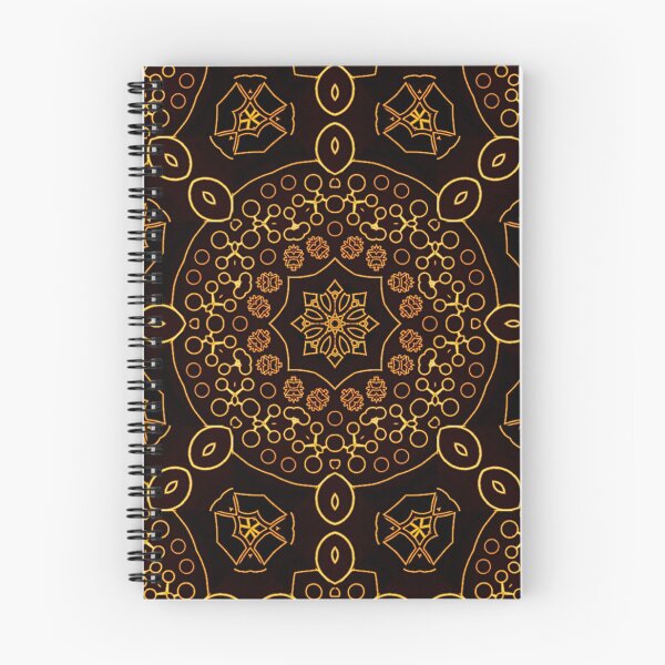 Item preview, Pistil and flower batik Pattern,  floral art pattern with Luxury brown style Chiffon Top designed and sold by JandJOc.