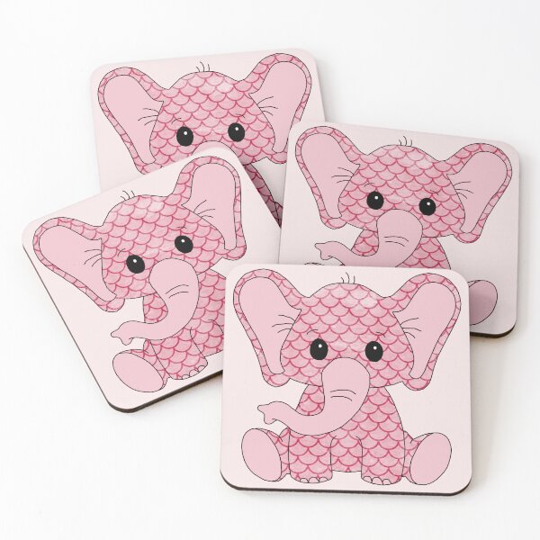 Item preview, sweet little elephant (mermaid edition) designed and sold by ShipsinParadise.