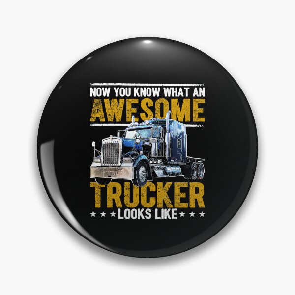Artikelvorschau, Ehrfürchtiges Trucker Big Rig Semi-Trailer Truck Driver Geschenk entworfen und verkauft von TARABENNIE01.