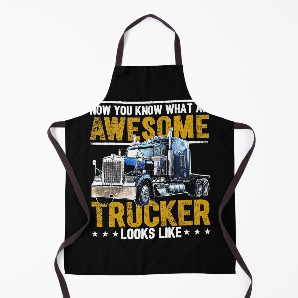 Item preview, Awesome Trucker Big Rig Semi-Trailer Truck Driver Gift designed and sold by TARABENNIE01.