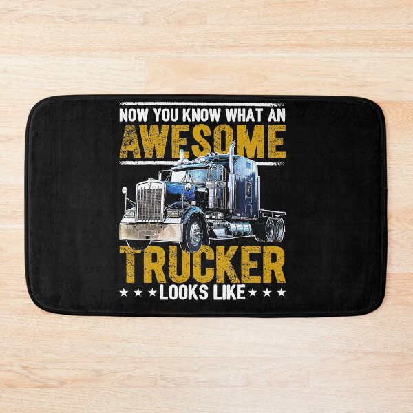 Item preview, Awesome Trucker Big Rig Semi-Trailer Truck Driver Gift  designed and sold by TARABENNIE01.