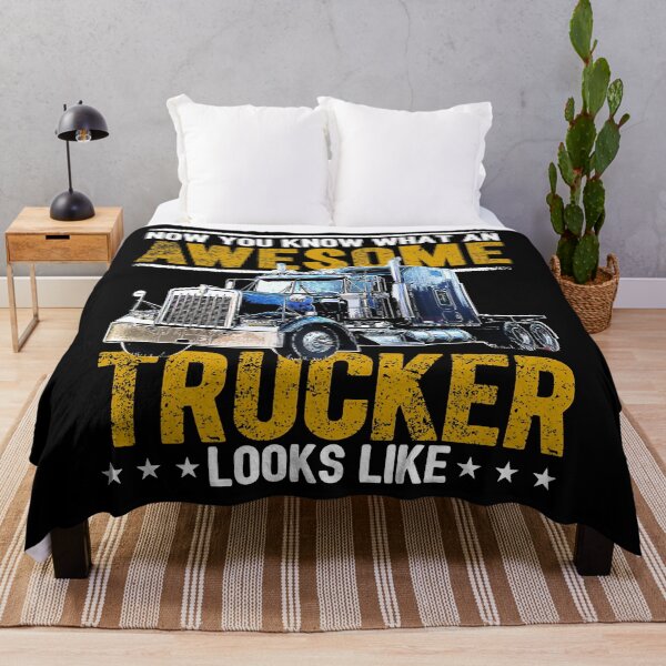 Item preview, Awesome Trucker Big Rig Semi-Trailer Truck Driver Gift designed and sold by TARABENNIE01.
