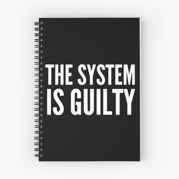 Item preview, Anti-Capitalist Gift - The System Is Guilty designed and sold by AndressIniesta.