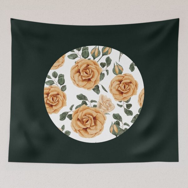 Item preview, Watercolor Yellow Rose Flower Pattern   designed and sold by JandJOc.