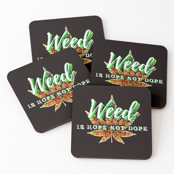 Item preview, WEED IS HOPE NOT DOPE Cannatees designed and sold by jmed70.