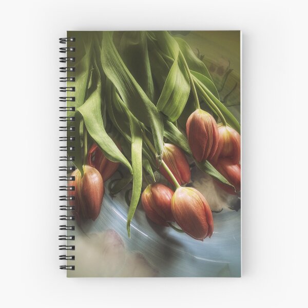Item preview, Tulips on a ceramic dish  designed and sold by jbjobby.