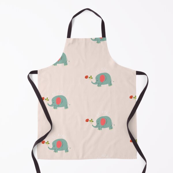 Item preview, Cute blue baby elephant with red rose designed and sold by cupcakett.