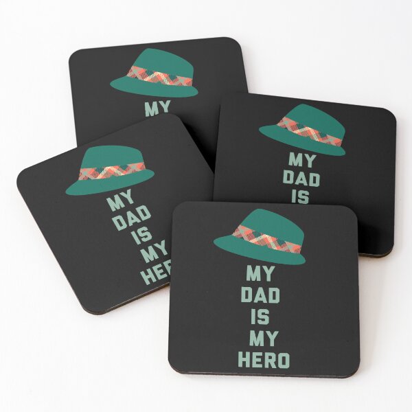 Item preview,  My Dad Is My Hero designed and sold by ZubiyaArt.