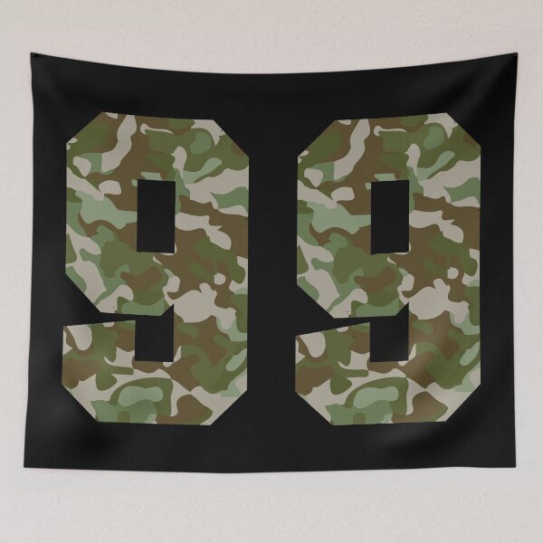 Item preview, Army Camo Veteran Lucky Number 99 designed and sold by Urosek.