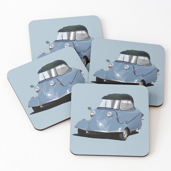 Item preview, Messerschmitt bubble car in light blue designed and sold by candc-retro.