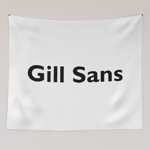 Item preview, Gill Sans Font T-Shirt designed and sold by YourDesigner360.