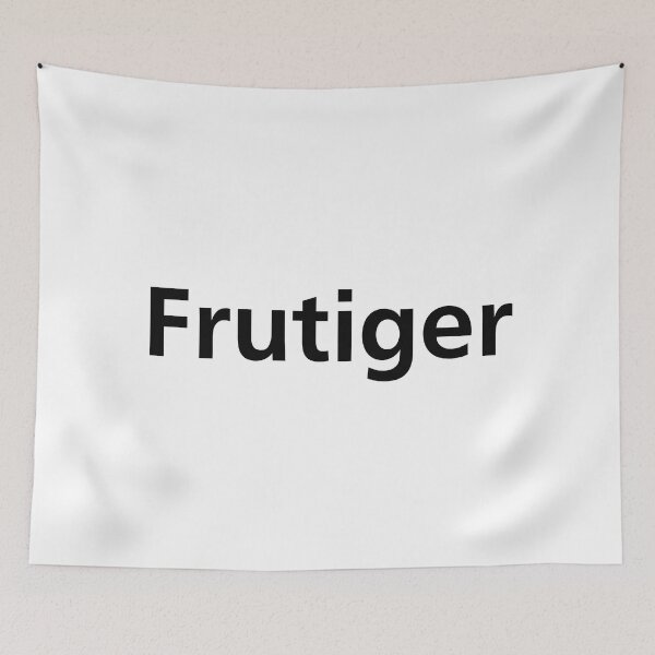 Item preview, Frutiger Font T-Shirt designed and sold by YourDesigner360.