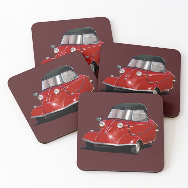 Item preview, Messerschmitt bubble car in maroon designed and sold by candc-retro.