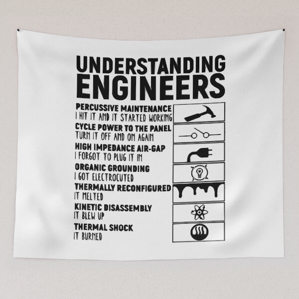 Item preview, Engineering Engineers Funny Saying mechanic gift designed and sold by AndressIniesta.