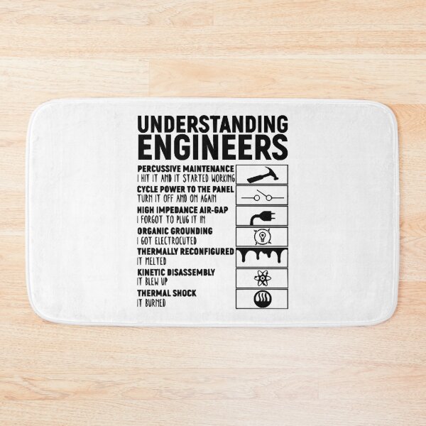 Item preview, Engineering Engineers Funny Saying mechanic gift designed and sold by AndressIniesta.