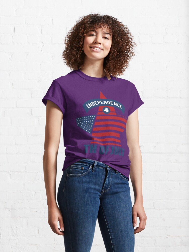 Disover Independence 4th Of July Classic T-Shirt