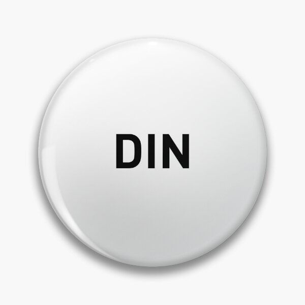 Item preview, DIN Font T-Shirt designed and sold by YourDesigner360.