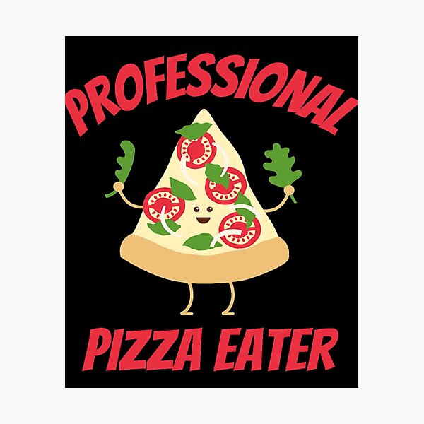 Item preview, Professional Pizza Eater funny veggie pizza champ Classic . designed and sold by oubregjbobie.