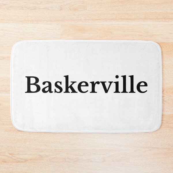 Item preview,  Baskerville Font T-Shirt designed and sold by YourDesigner360.